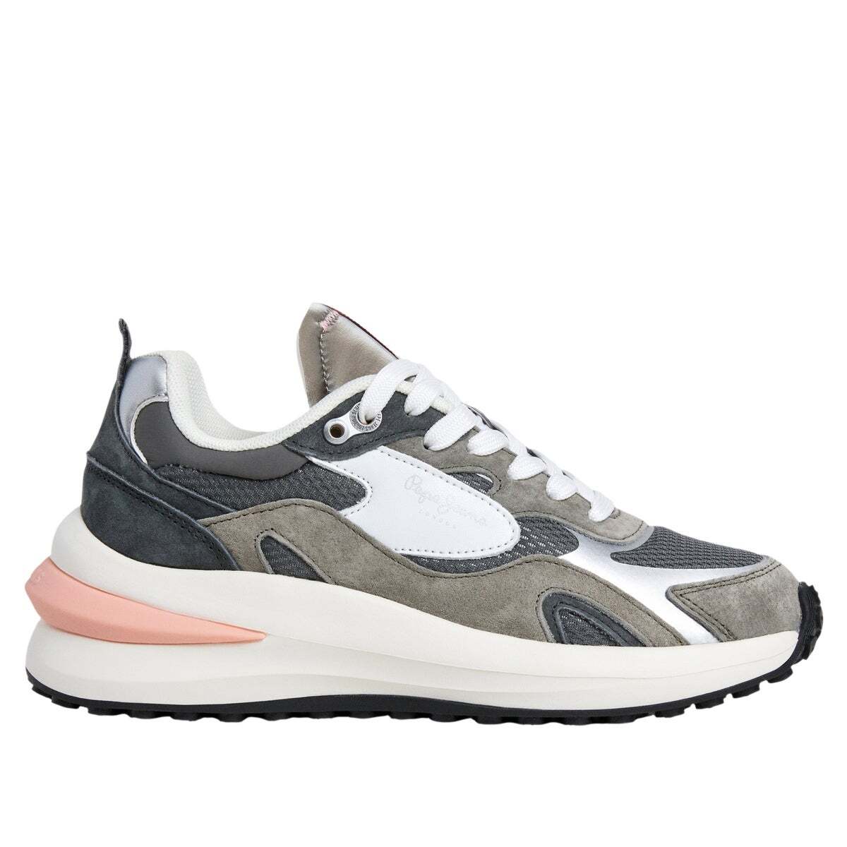 Winslow - Baskets Combinées gris ardoise, PEPE JEANS