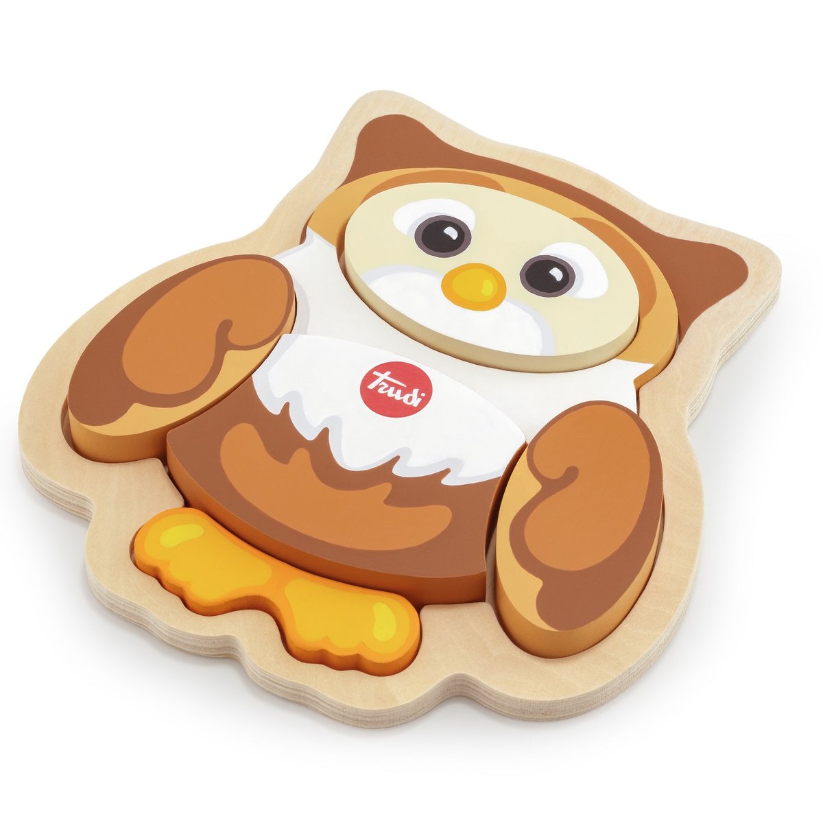 Puzzle Hibou Rinaldo marron, SEVI