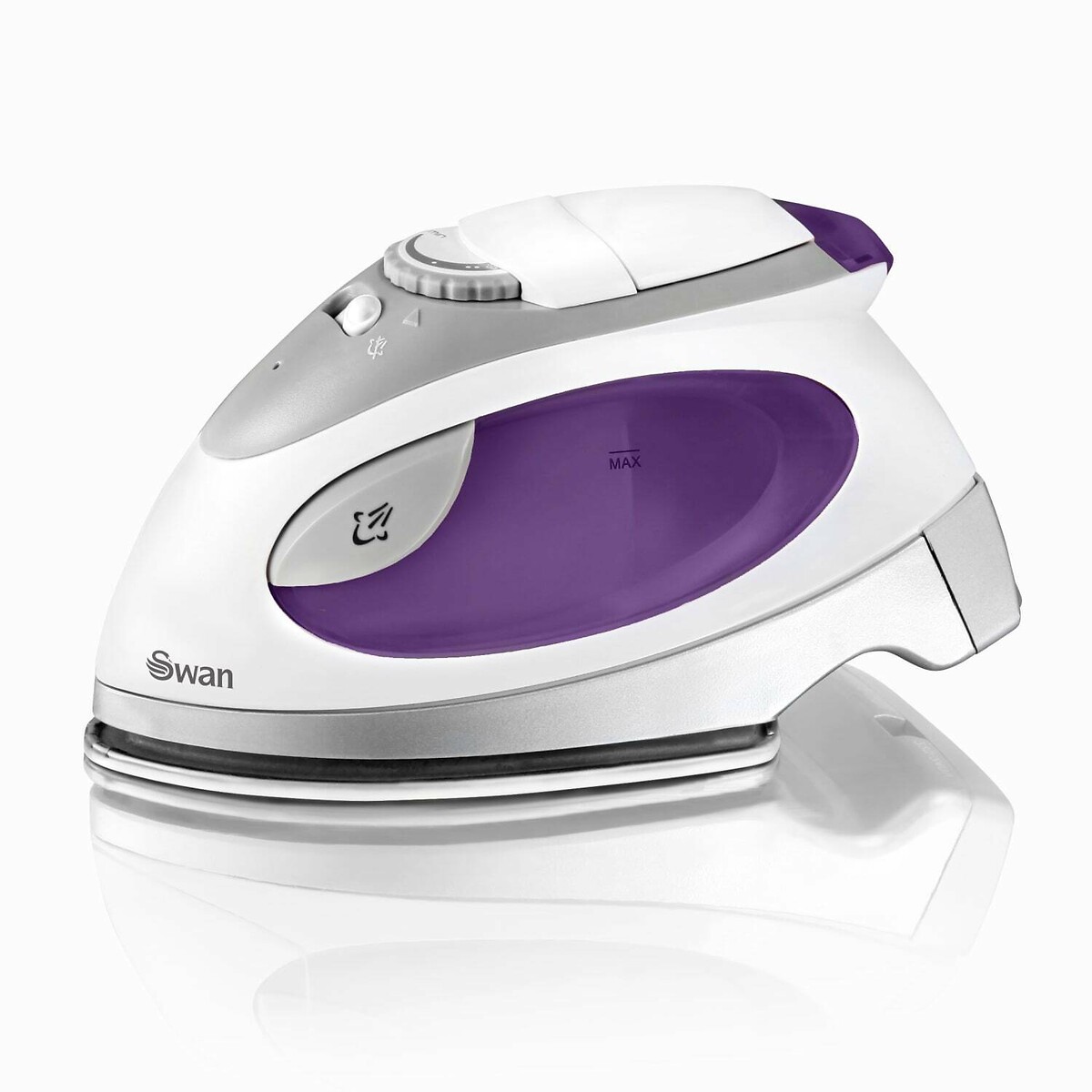 900W Travel Iron with pouch - SI3070 purple, SWAN