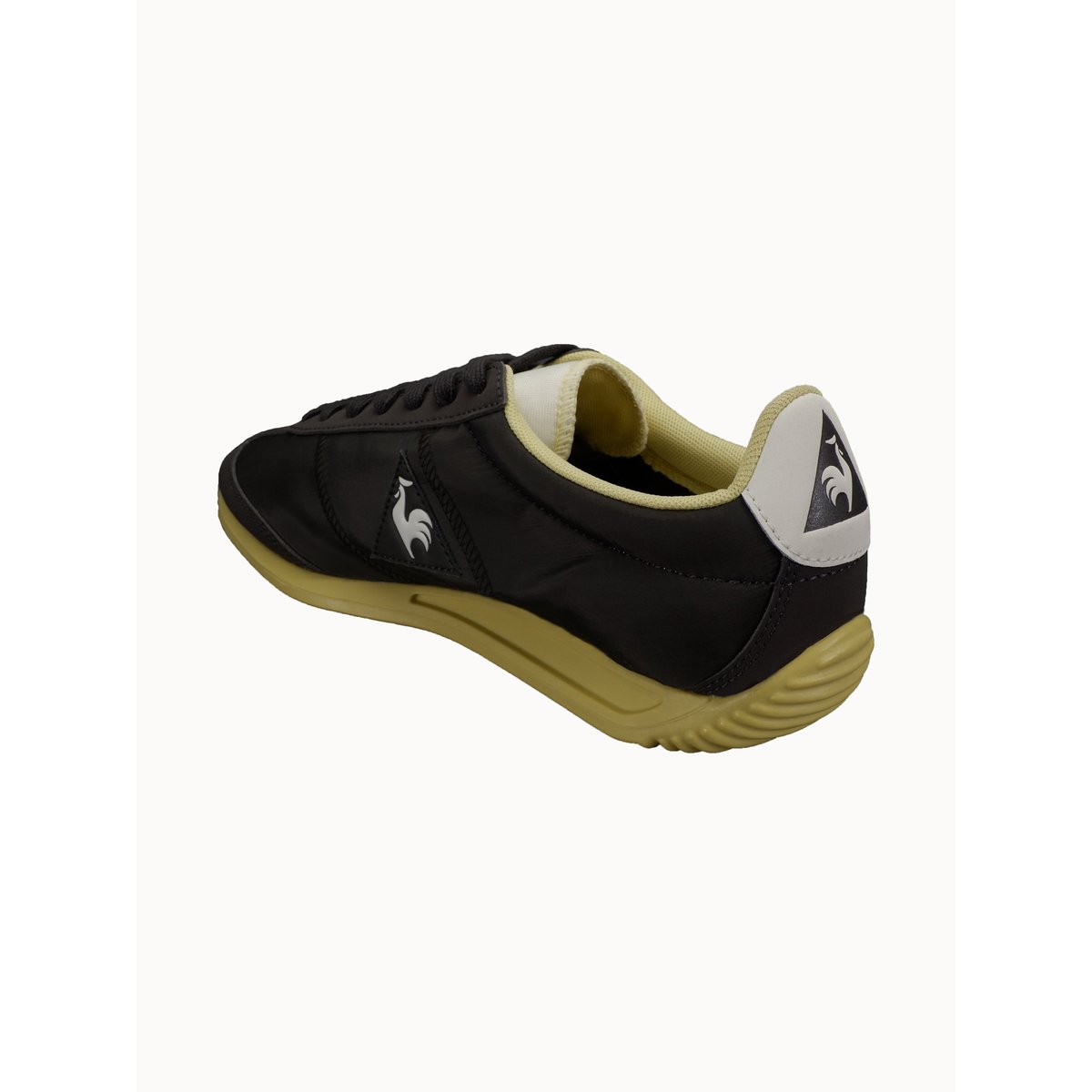 Sneakers retro-running en textile et suede Quartz peat, LE COQ SPORTIF