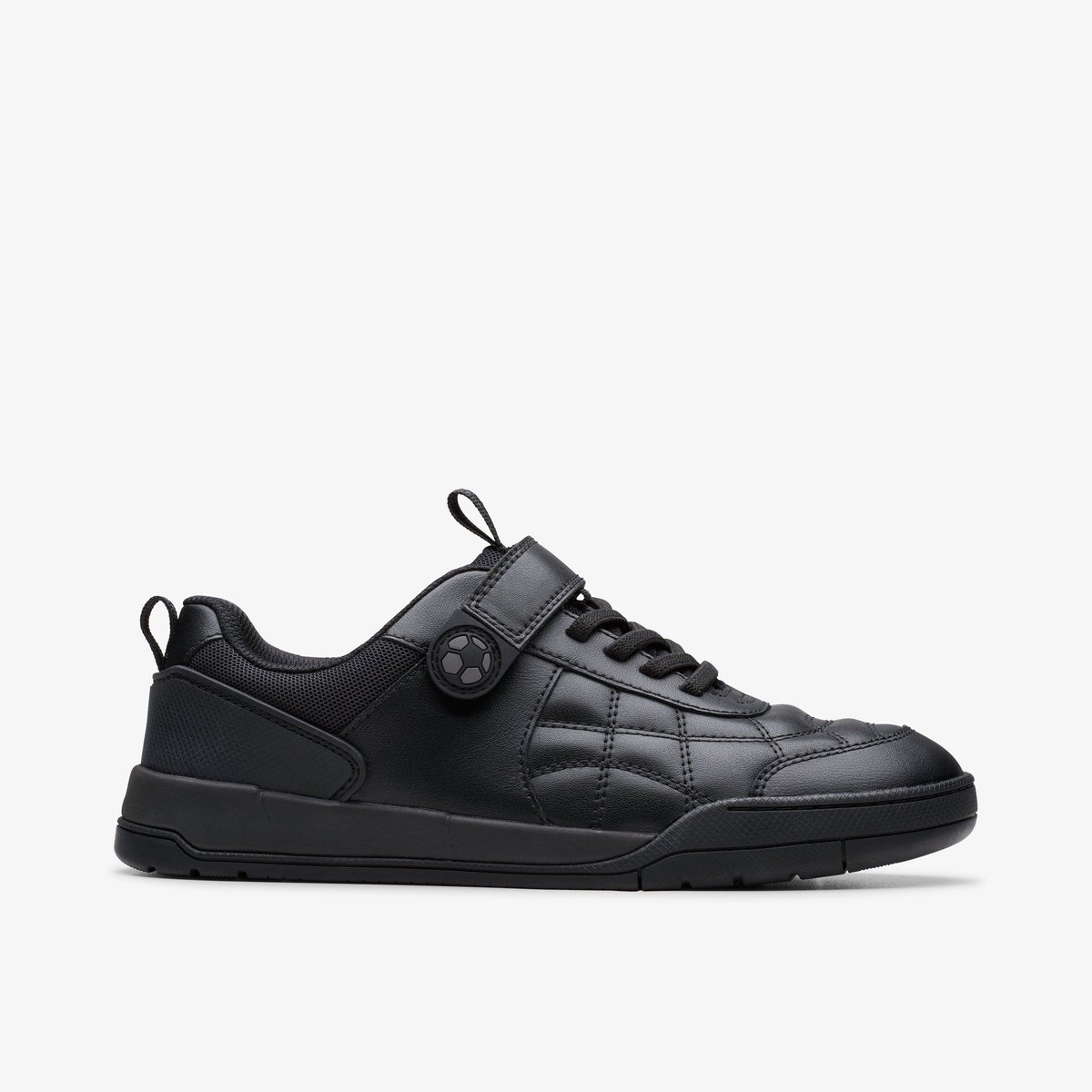 Derbies Cuir Coupe Large LASER CROSS K noir, CLARKS