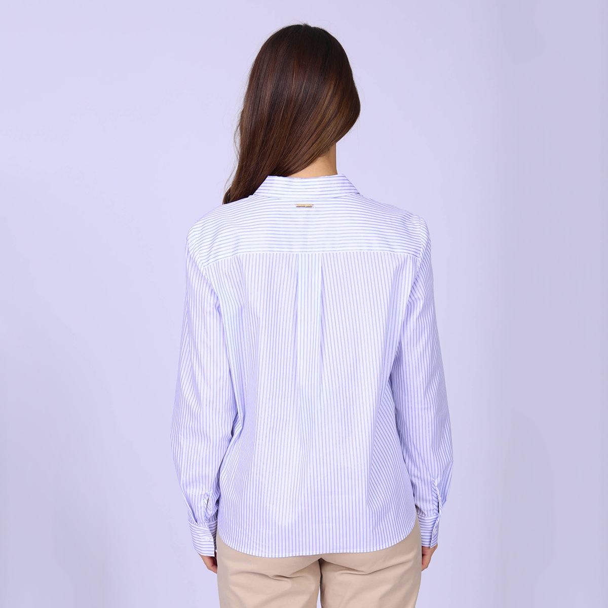 Chemise Gaston bleu ciel, MISE AU GREEN