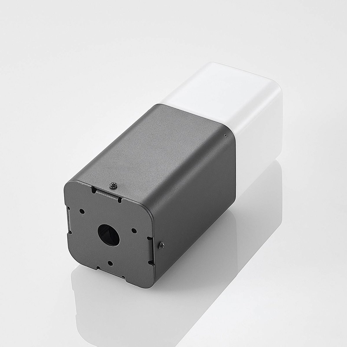 Luminaire extérieur en aluminium moderne anthracite, blanc, LUCANDE