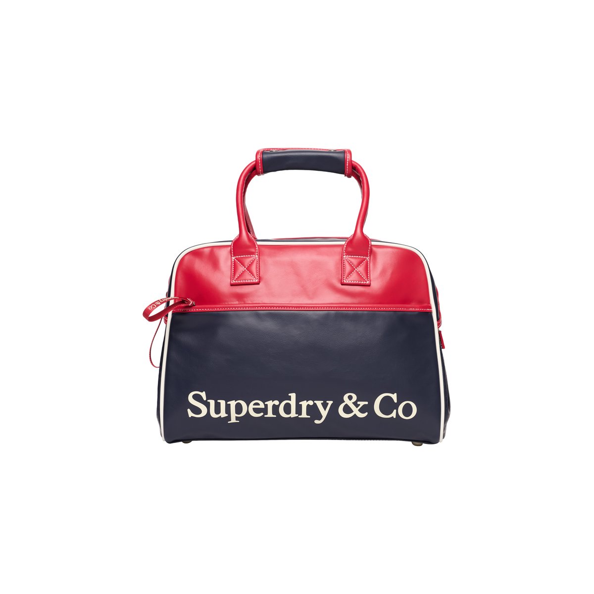 Sac de Sport Heritage Retro Classique bleu/rouge, SUPERDRY