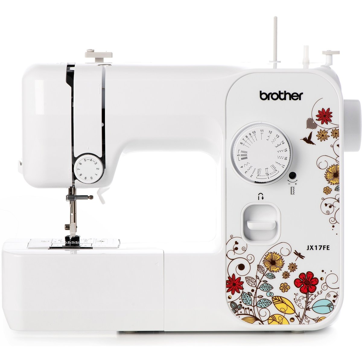 Machines à coudre JX17FE blanc, BROTHER
