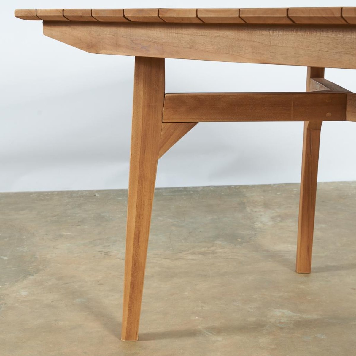 Table de jardin en teck Kino naturel, WANDA COLLECTION