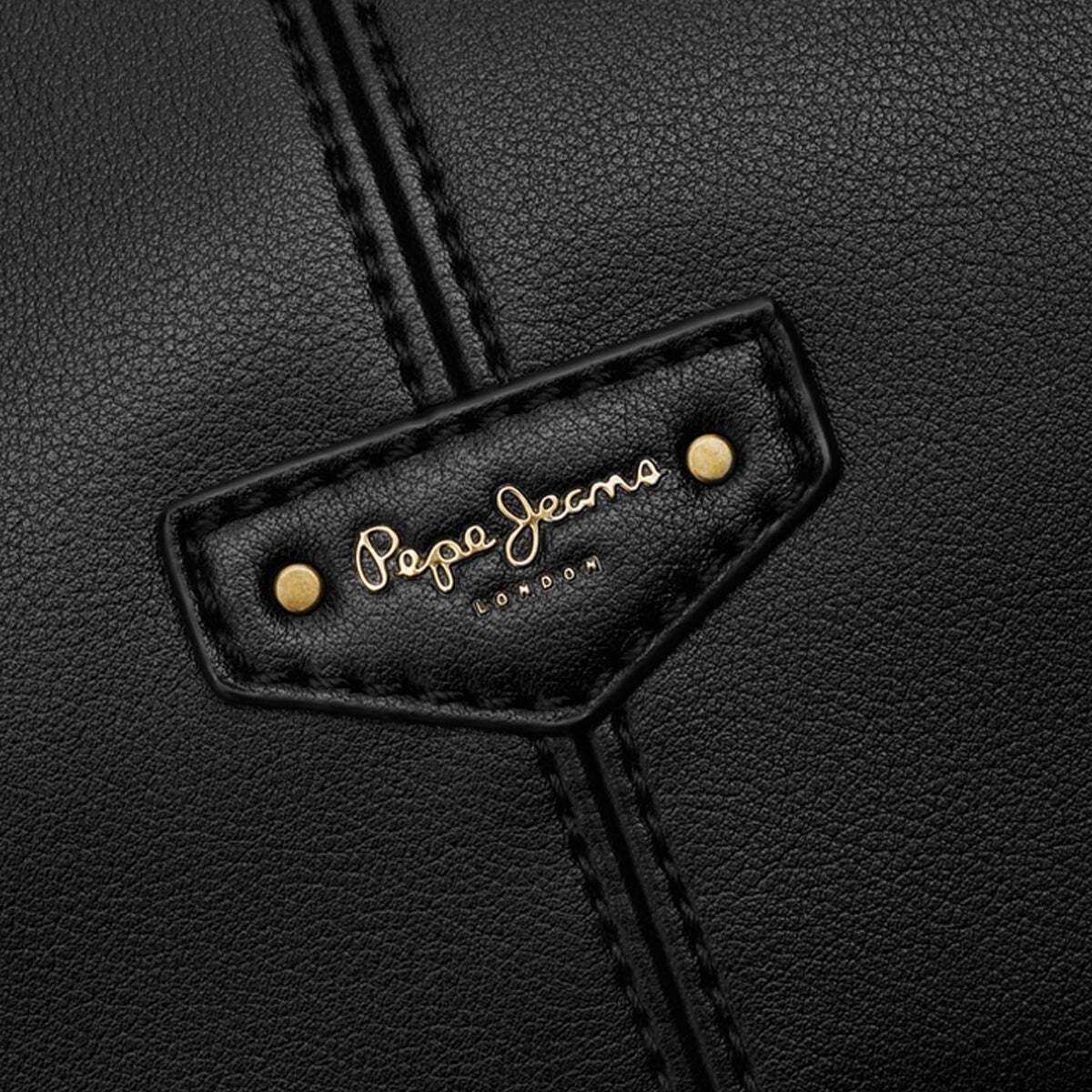 Sac Shopper Effet Cuir noir, PEPE JEANS