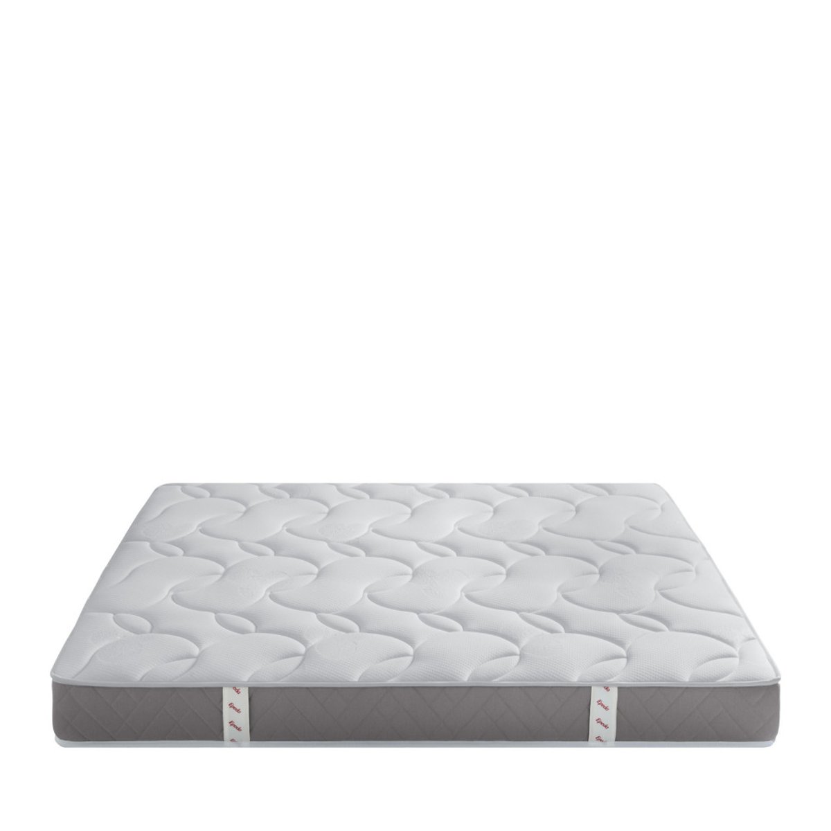 Matelas à ressorts, accueil équilibré- MUSE 3 blanc, EPEDA