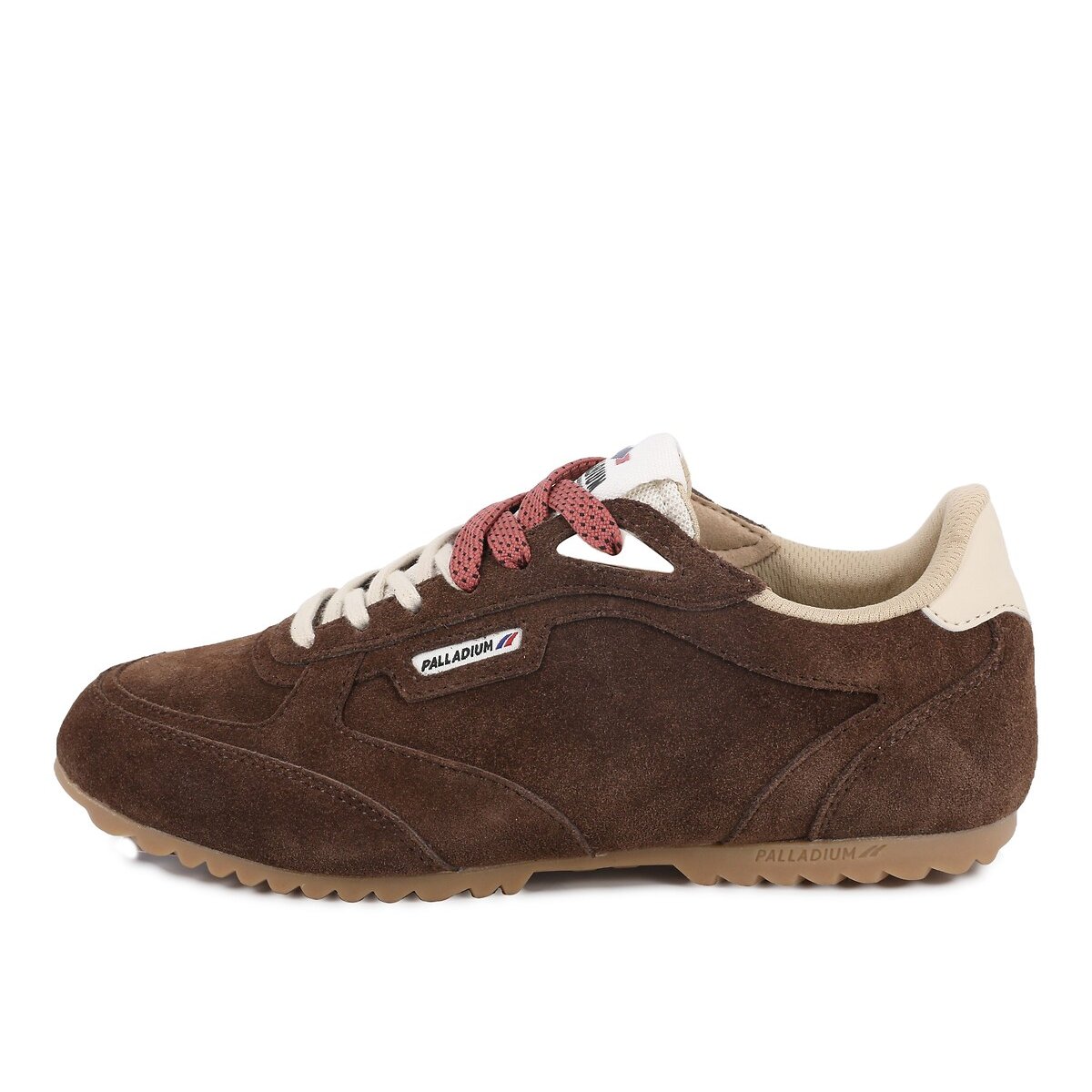 Baskets PALLARACE SUEDE en cuir marron, PALLADIUM