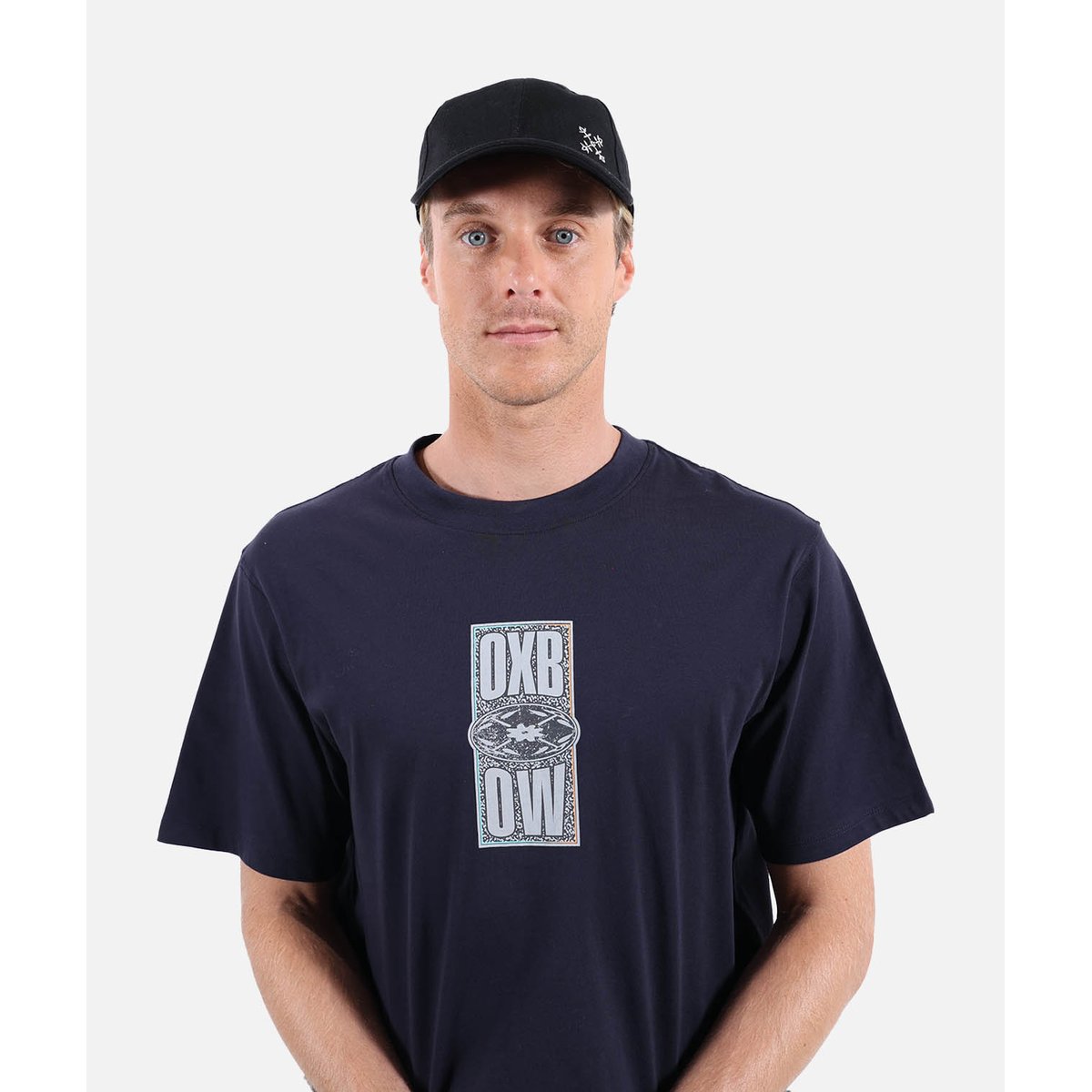 Casquette unie logo 4F brodé ESCOZ noir, OXBOW