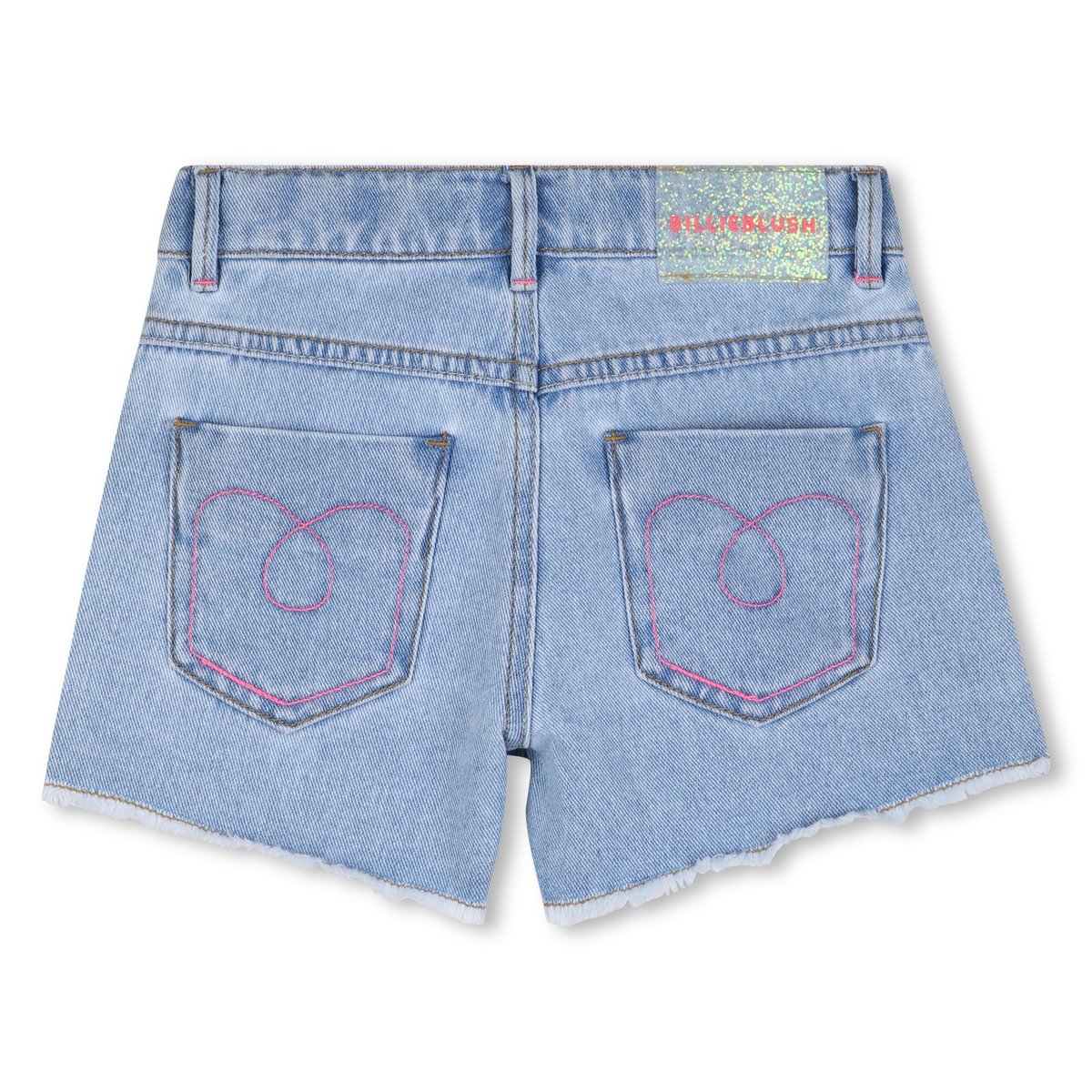 Short en jean double stone+bleach, BILLIEBLUSH