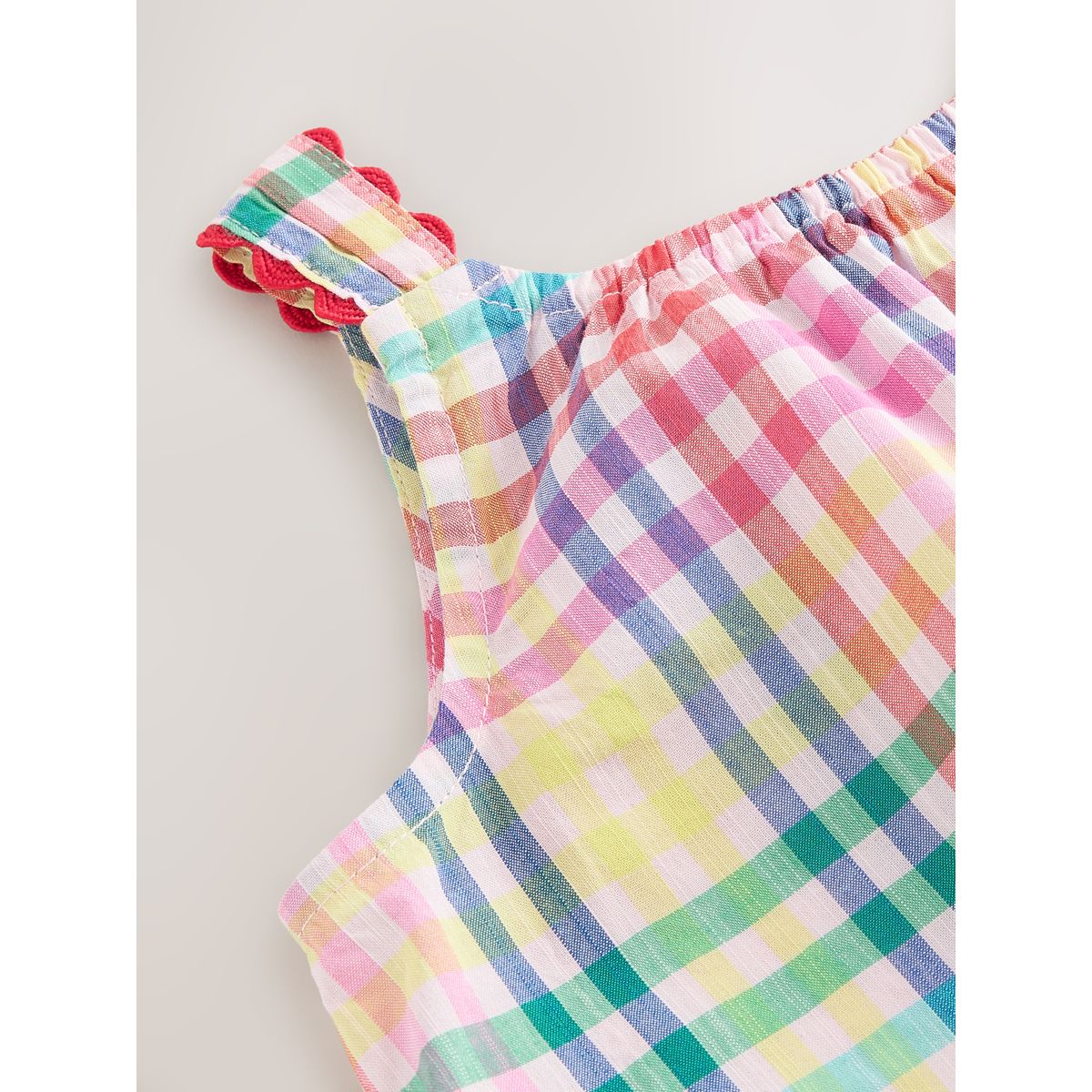 Combinaison de jeu gingham arc-en-ciel, NEXT