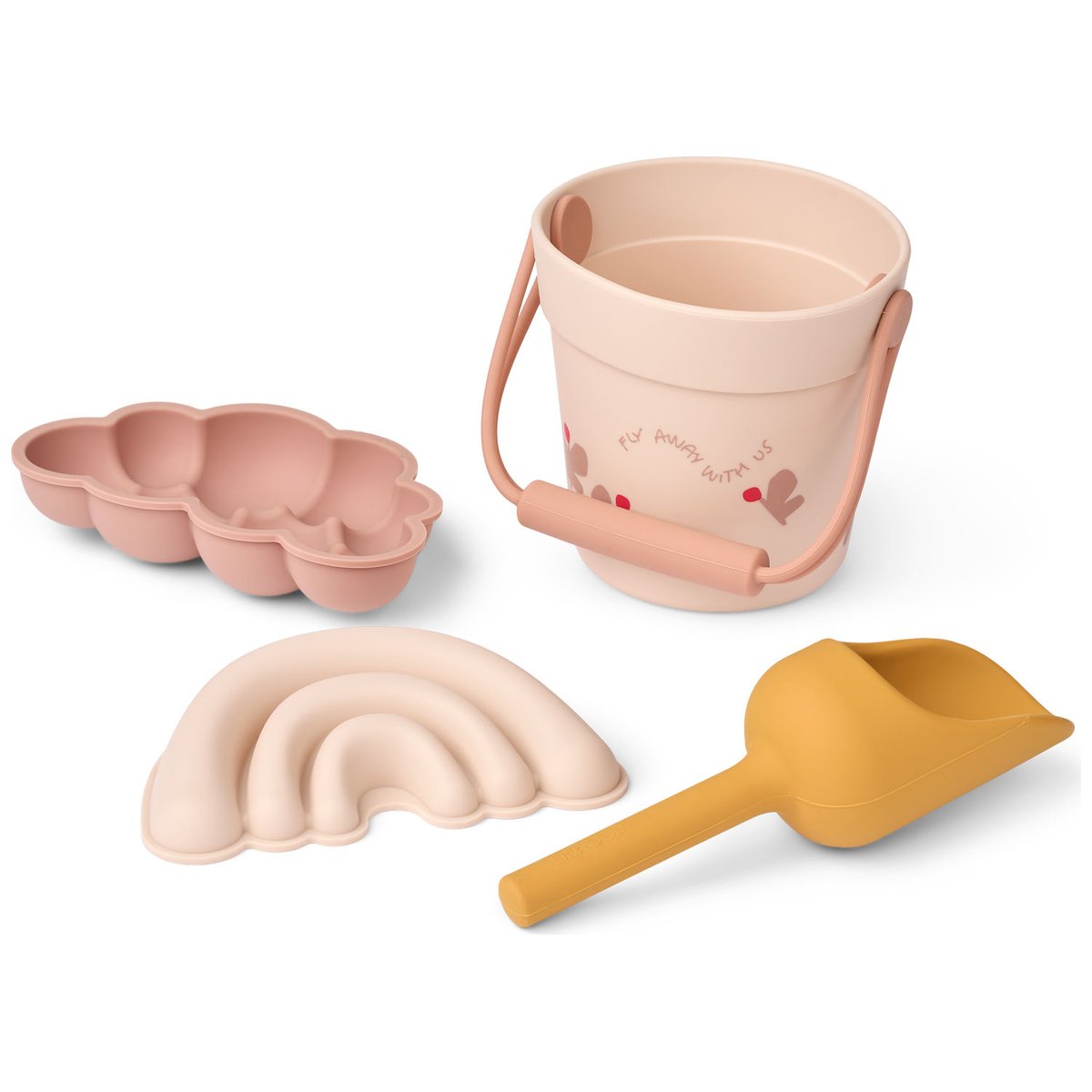 Mini set de plage rose, rouge, jaune, LIEWOOD