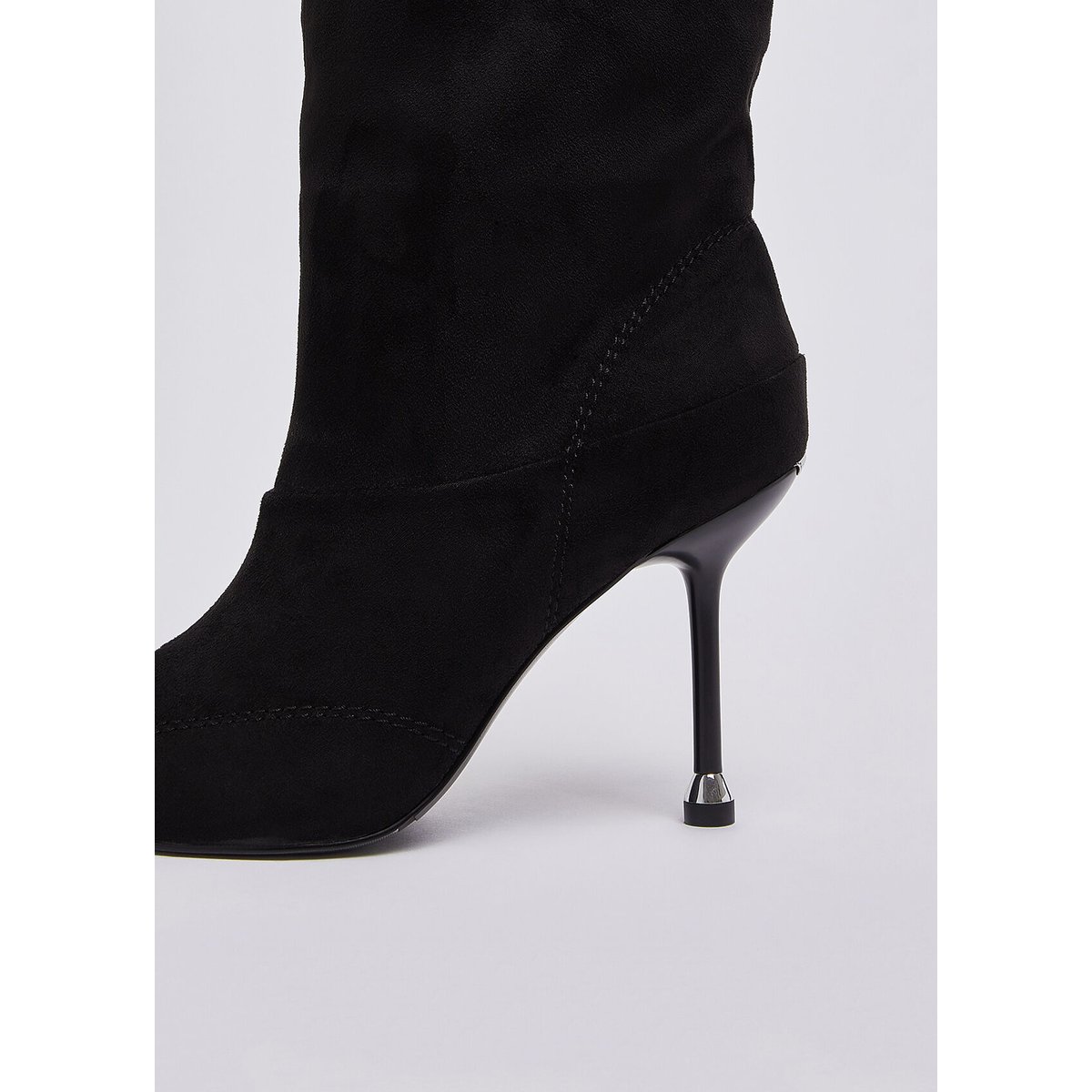 Bottes à bout métallique noir, LIU JO