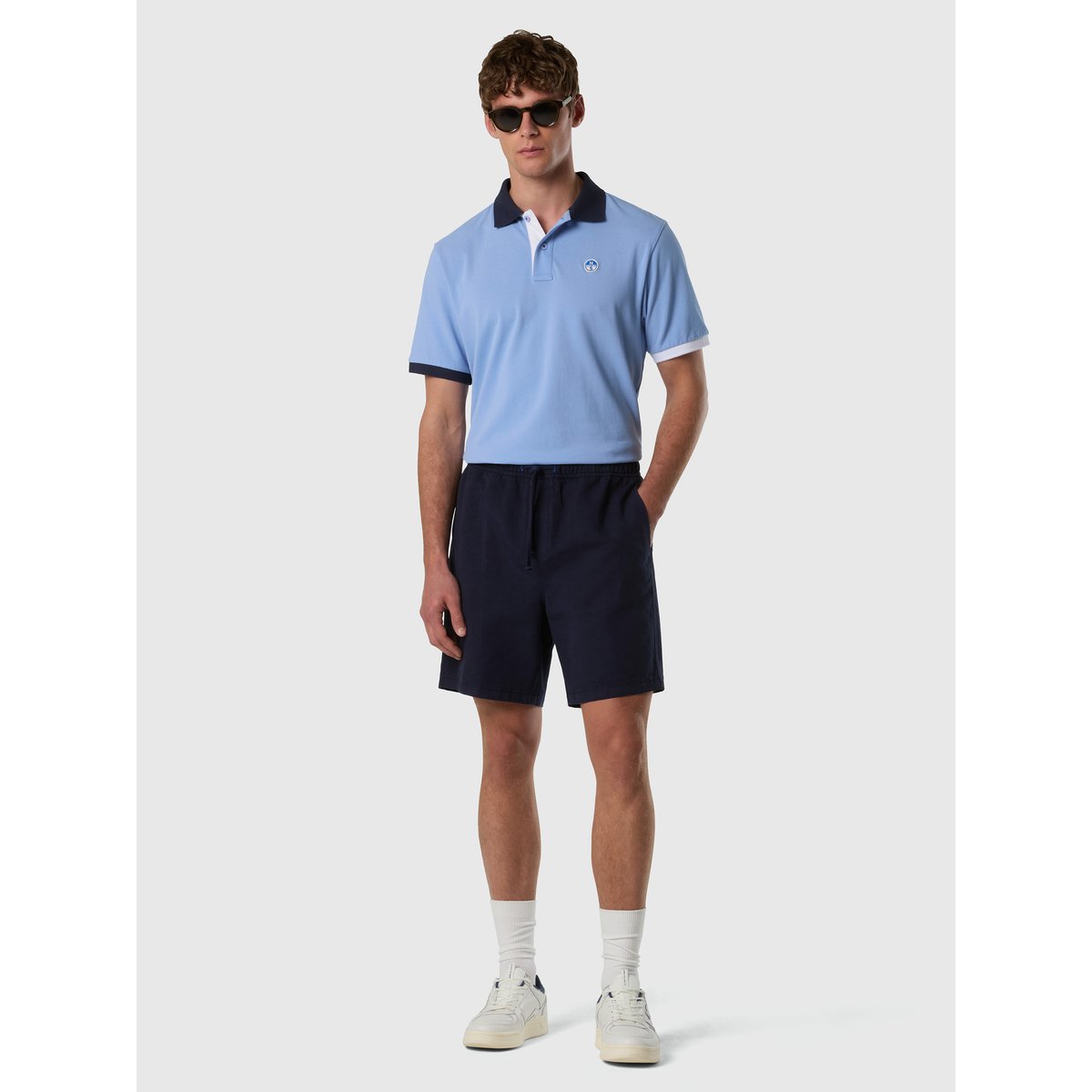 Short élastique RESOLUTE bleu marine, NORTH SAILS