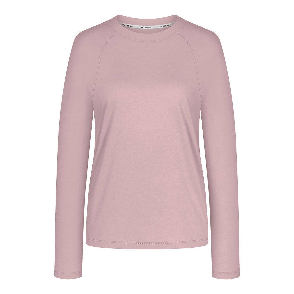 Pyjama en coton, haut manches longues vieux rose, TRIUMPH