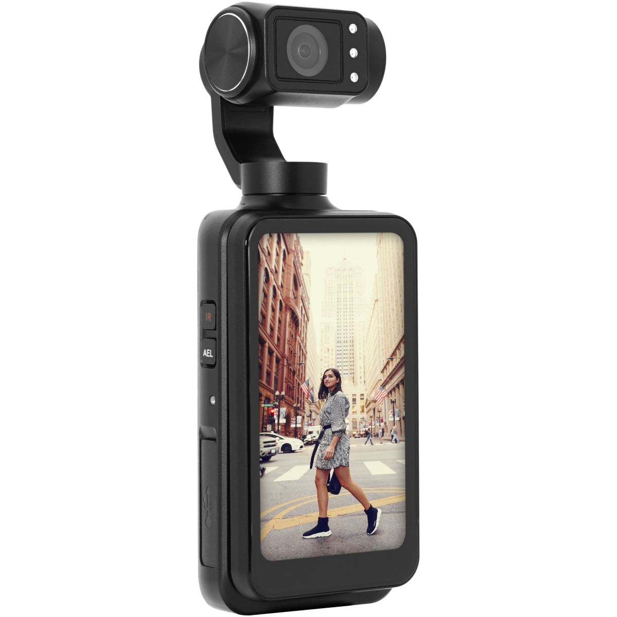 Caméra sport Gimbal 4K Realimove MC3X couleur unique, AGFA