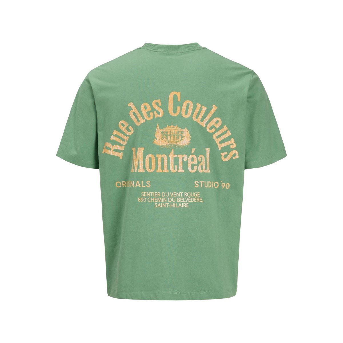 T-Shirt verte - shale green 1, JACK & JONES