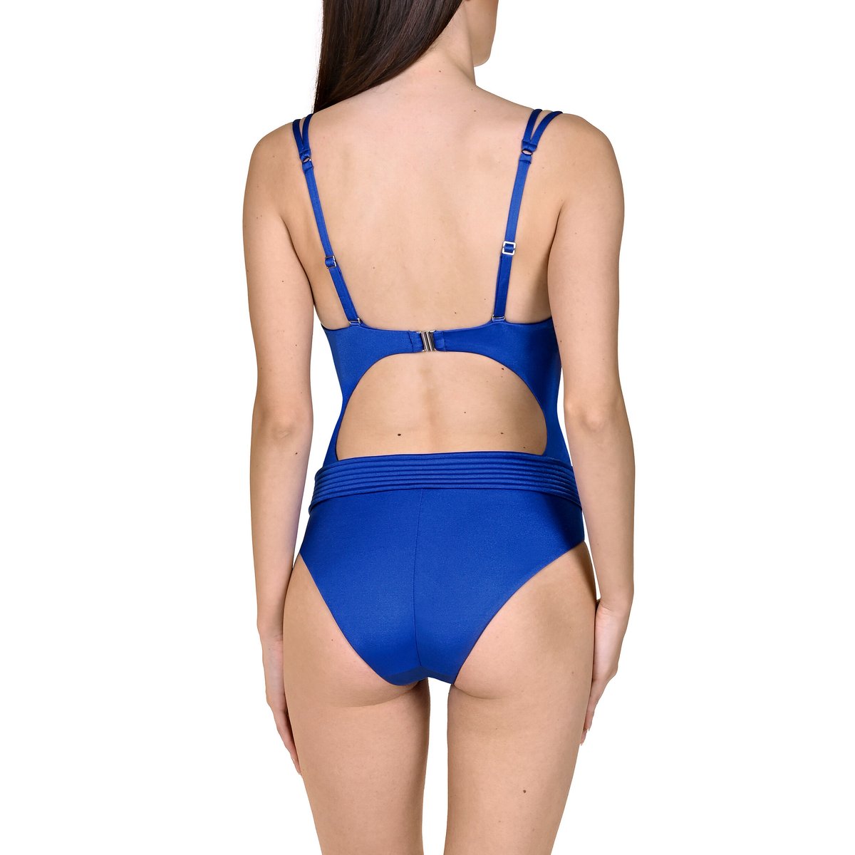 Maillot de bain 1 pièce préformé Navarre Beach bleu, LISCA