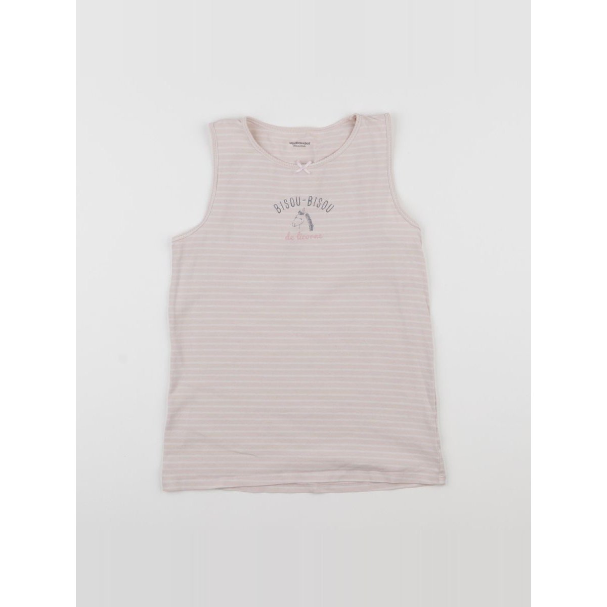 Maillot de corps - Etat satisfaisant rose, VERTBAUDET