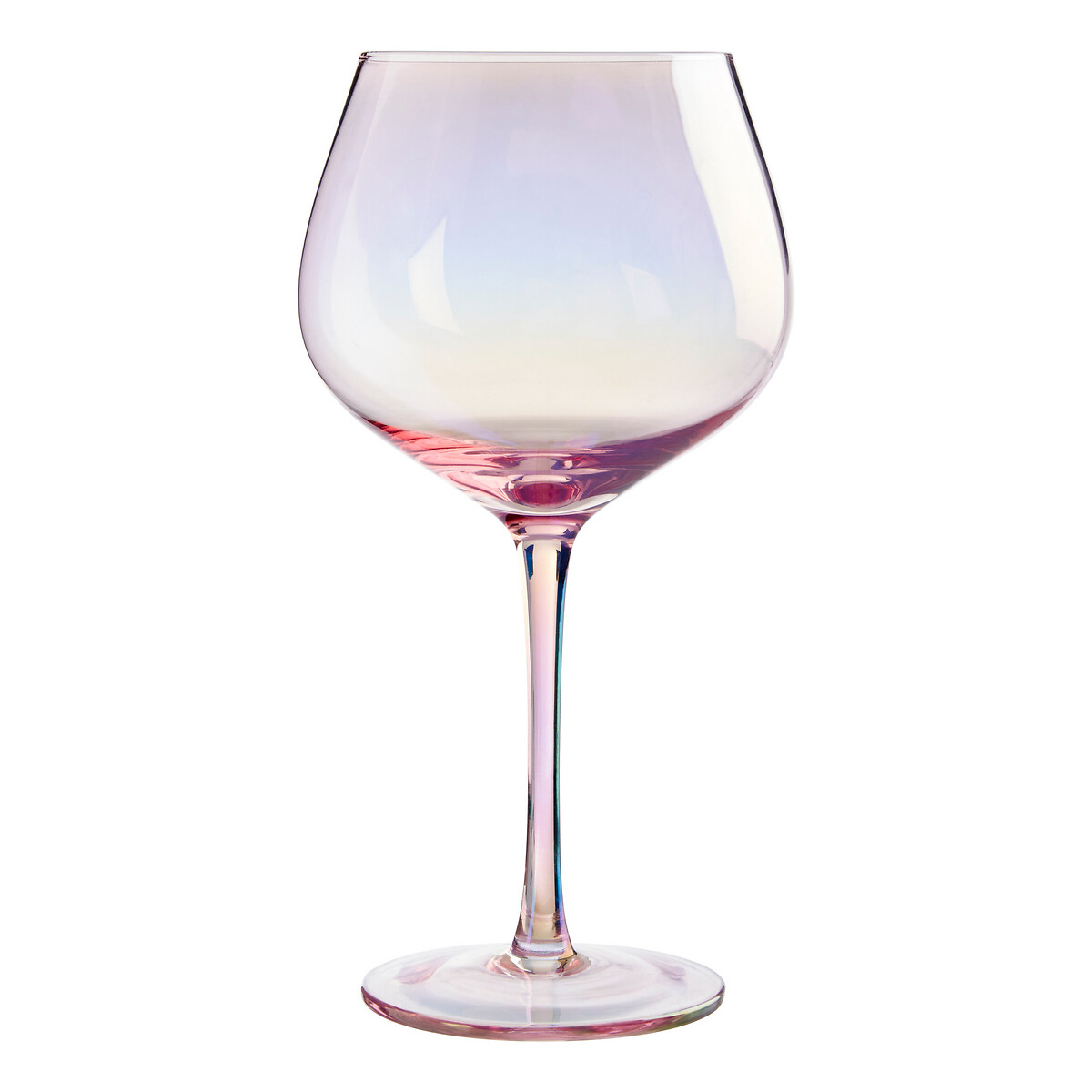 Set of 2 Pink Frosted Gin Glasses pink, SO'HOME