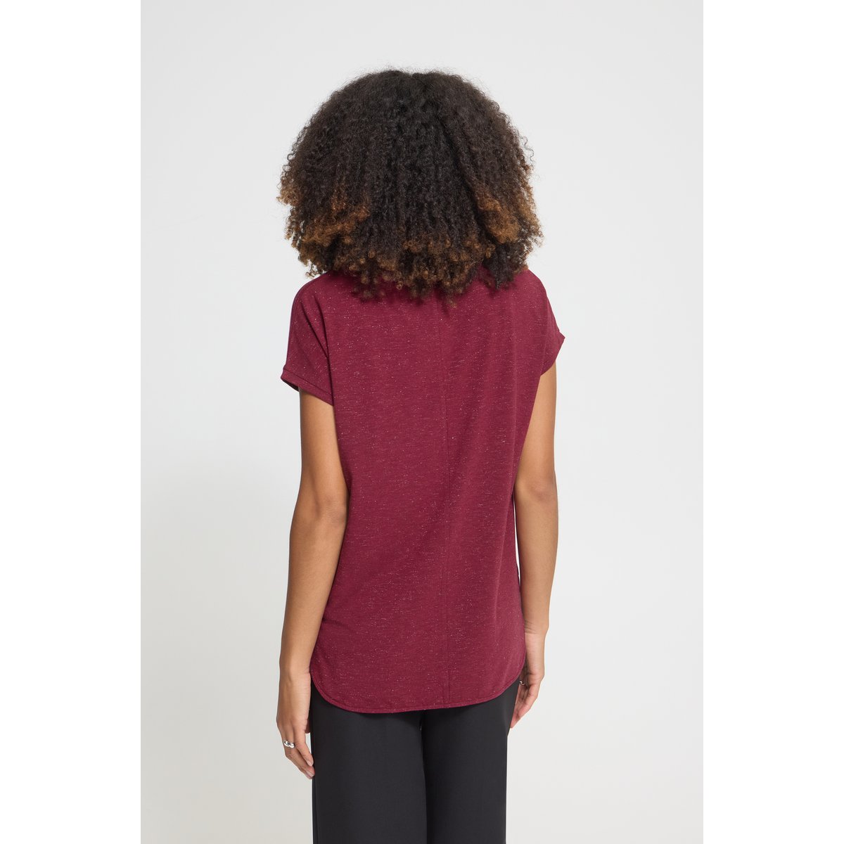 T-shirt rouge rhododendron, ICHI