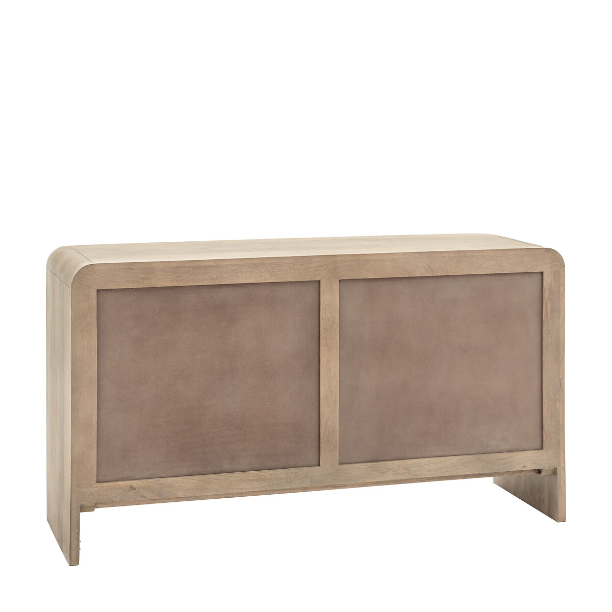 Corven Fluted Mango Wood 6 Drawer Chest wood, SO'HOME