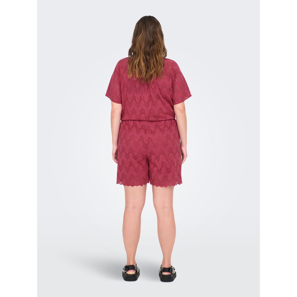 Short violette - earth red, ONLY CARMAKOMA
