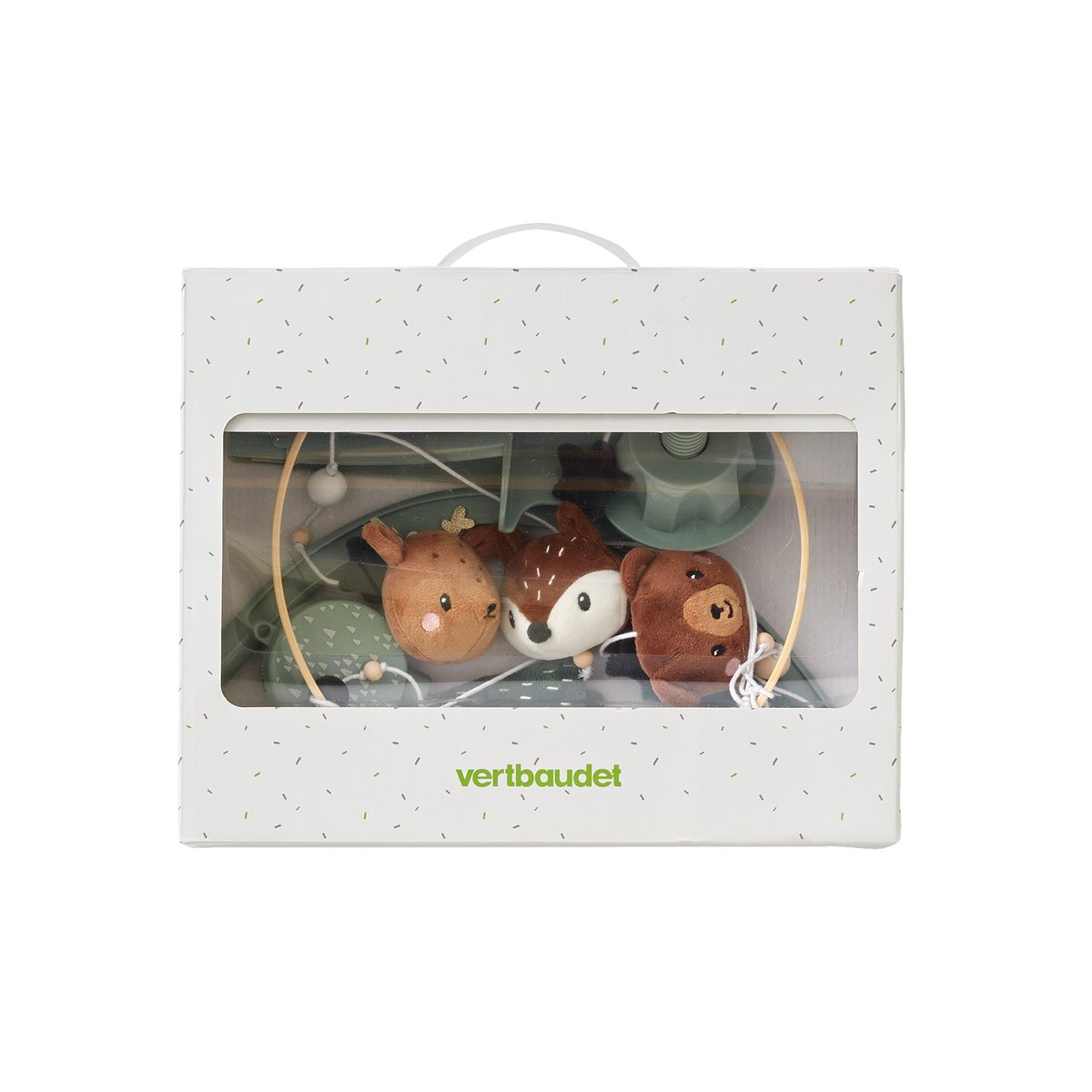 Mobile musical GREEN FOREST beige / multicolore, VERTBAUDET