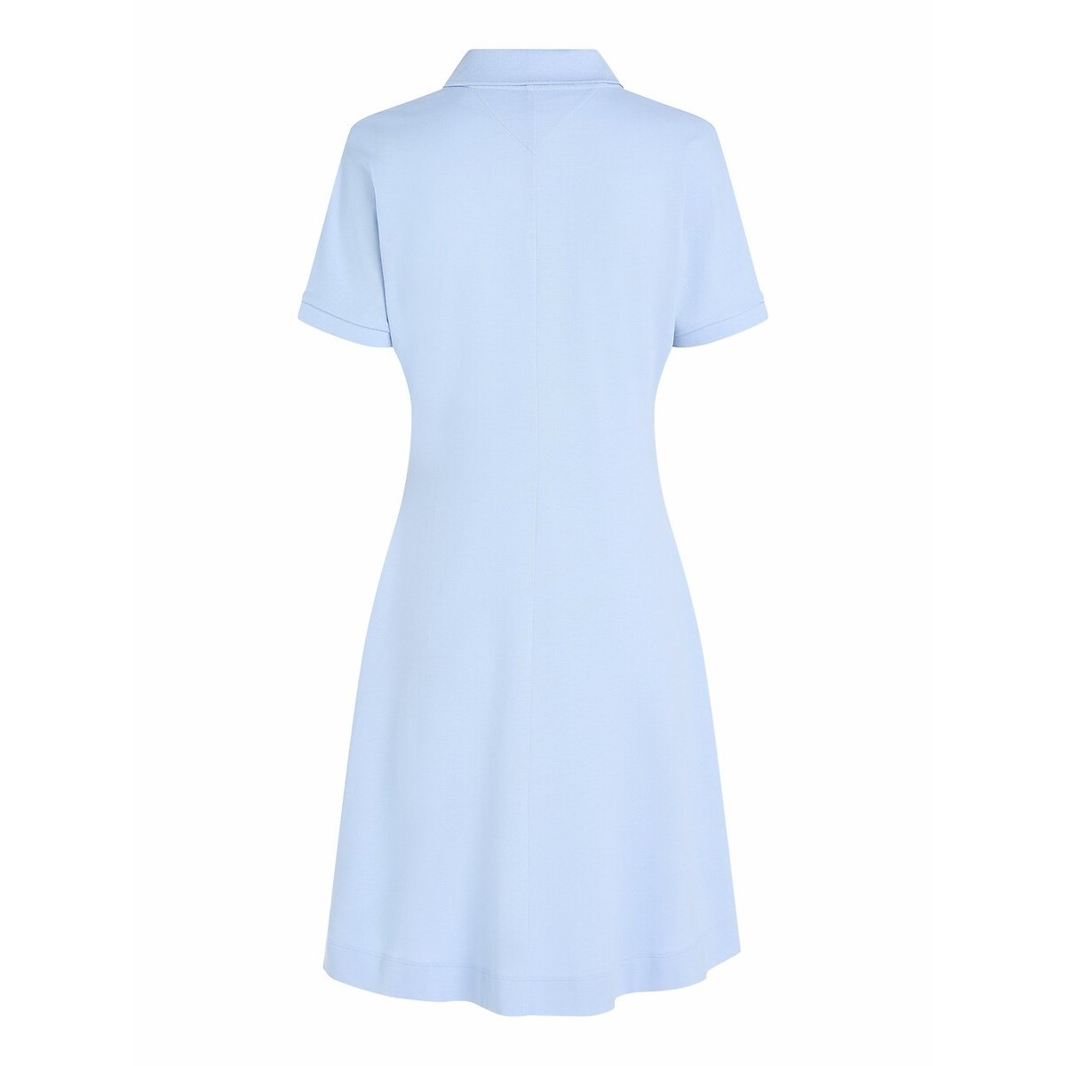 Robe-polo rayée évasée bleu, TOMMY HILFIGER