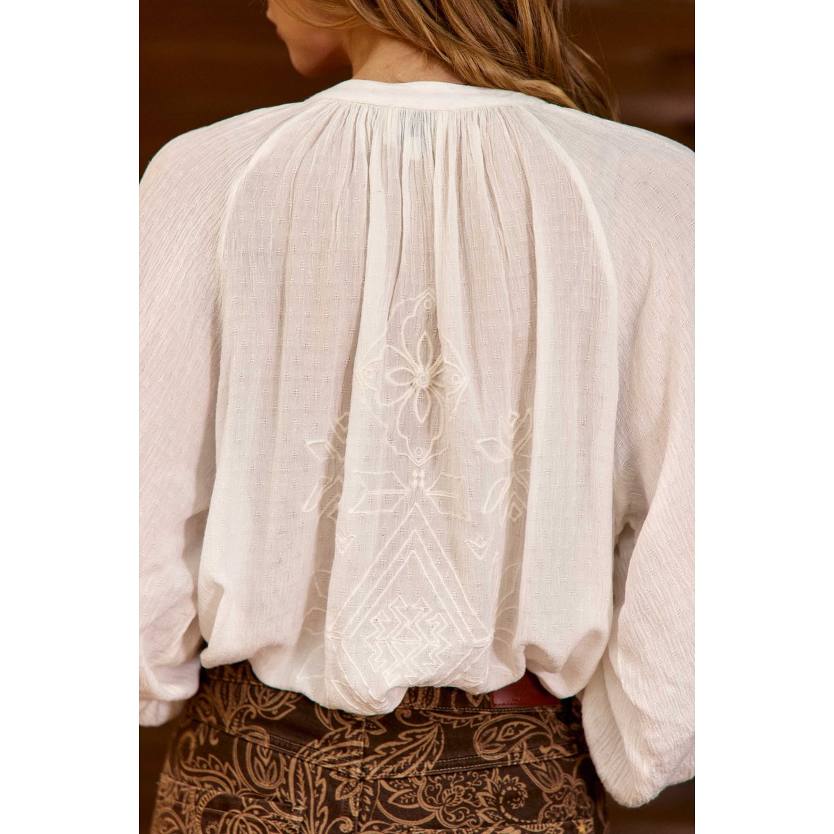 BLOUSE uni BEXLEY 11-ecru, LA PETITE ETOILE