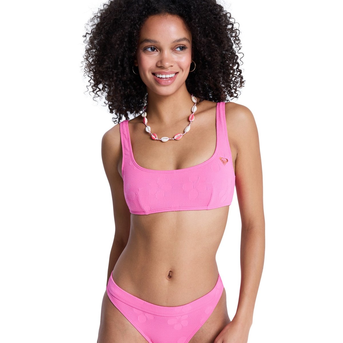 Haut de maillot de bain bikini bralette. rose sangria sunset, ROXY