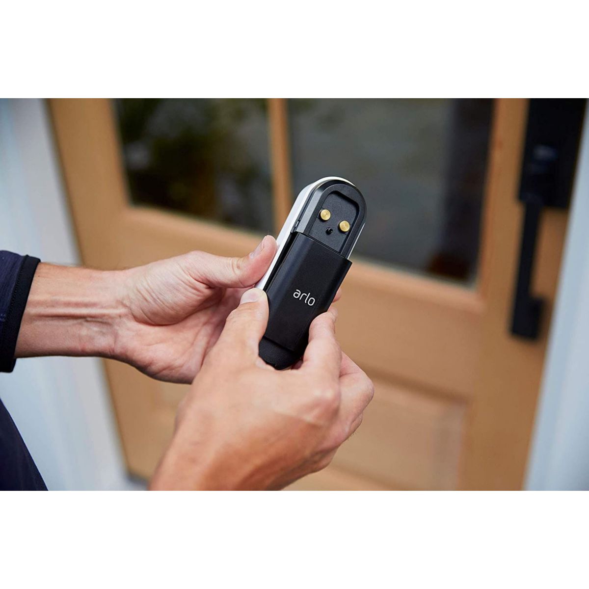 Chargeur pour sonnette Rechargeable sonnette vidéo VMA2400 noir, ARLO