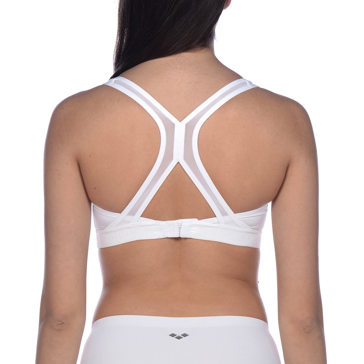 Soutien-gorge de sport Elettra soutien moyen et bonnet C white, ARENA