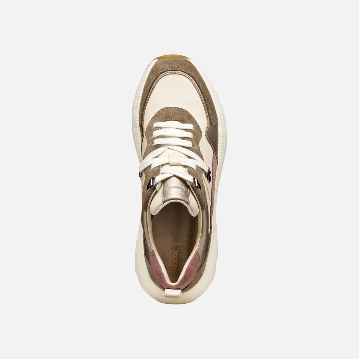 Baskets D DIAMANTA beige clair/beige, GEOX