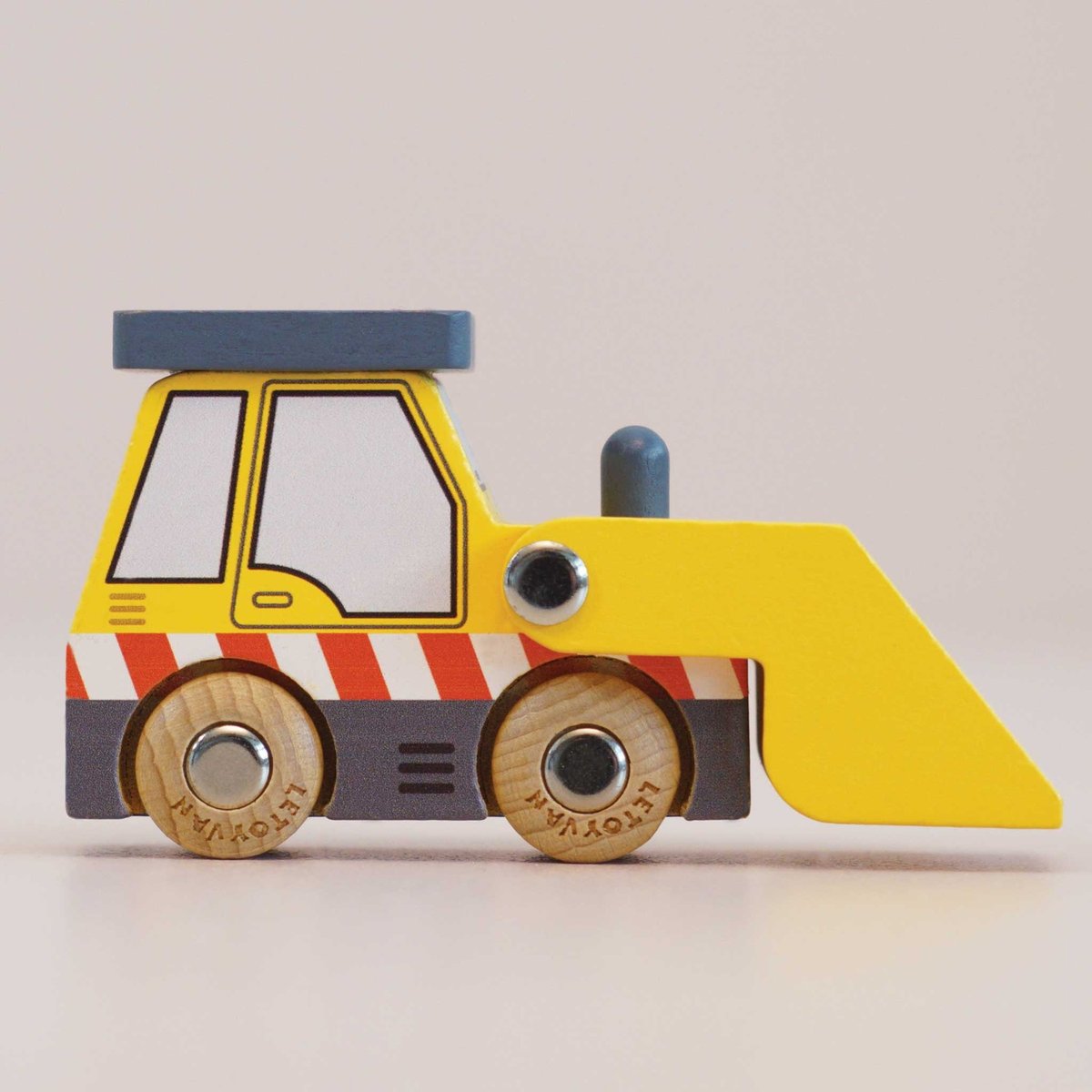 Bulldozer Vince No 38 jaune, LE TOY VAN