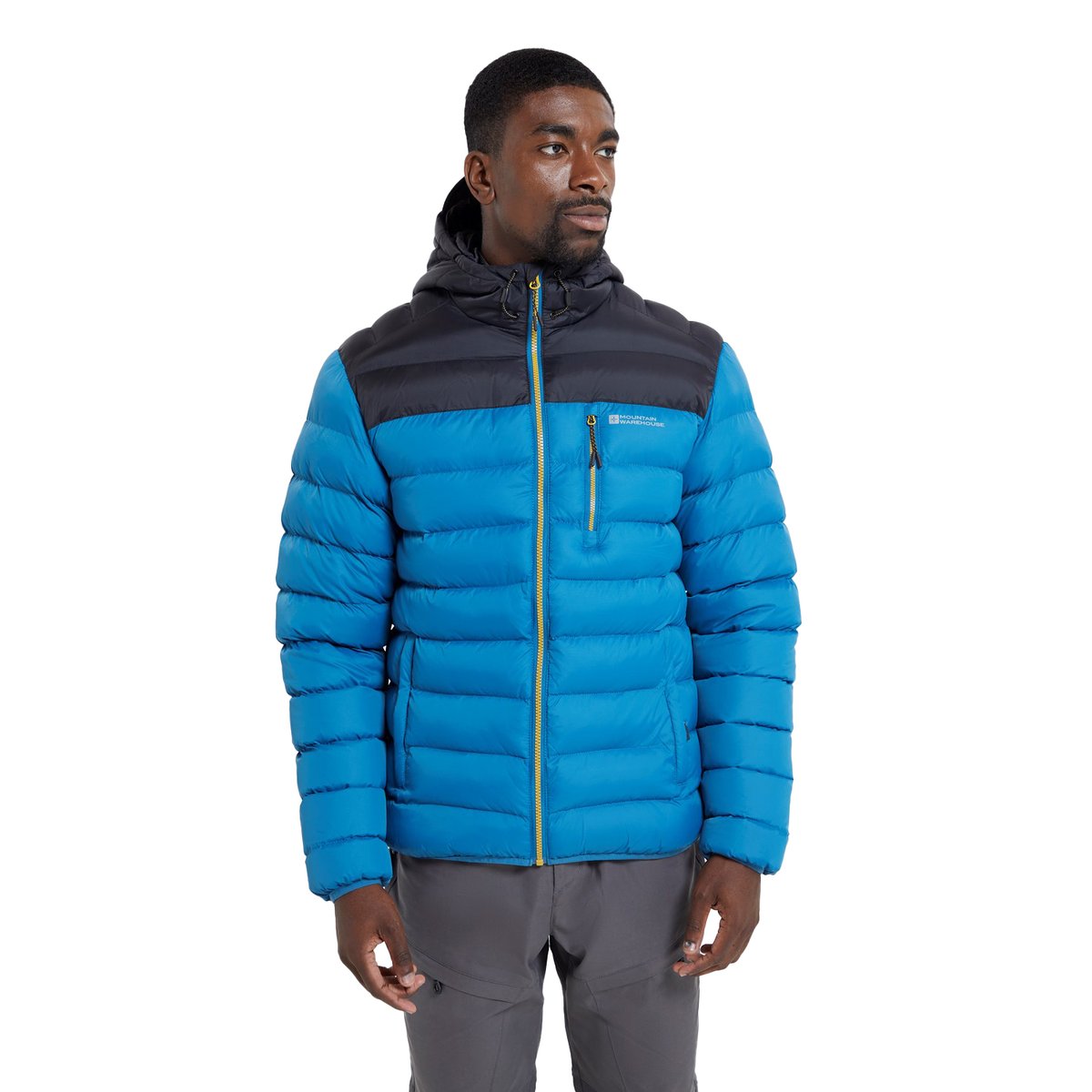 Veste matelassée LINK gris foncé, MOUNTAIN WAREHOUSE