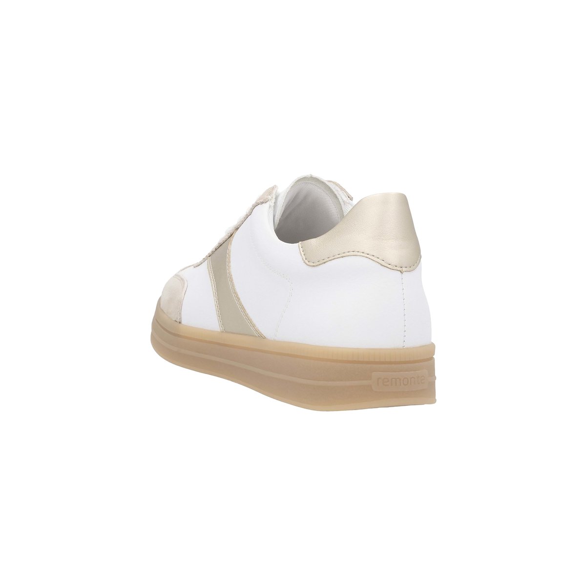 Basket Basse Cuir Alburi blanc combi, REMONTE