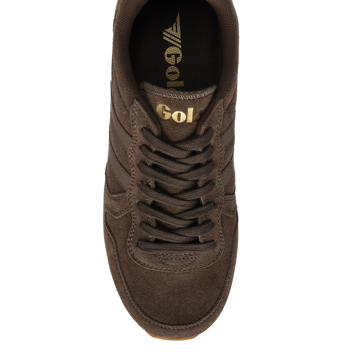 Sneakers DAYTONA SUEDE donkerkastanje, GOLA