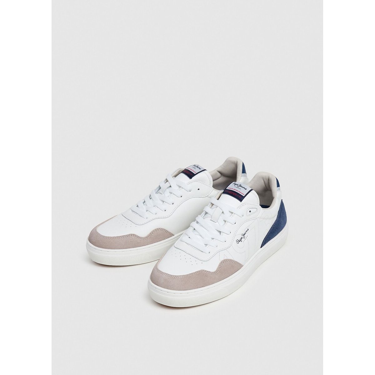 Baskets Camden Urban blanc/bleu, PEPE JEANS