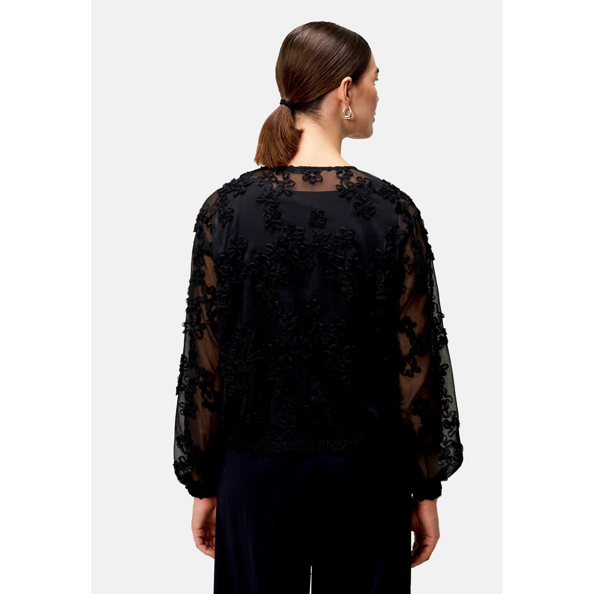 Blouse mit blumenmuster black beauty, ZERO