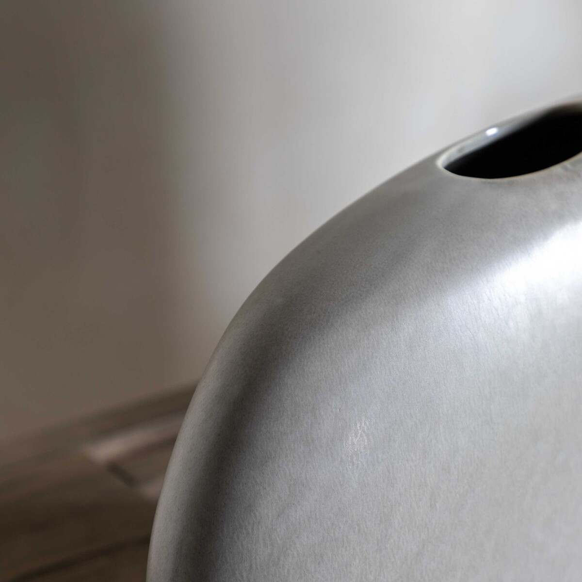 26cm Pebble Vase grey, ÉDITÉ