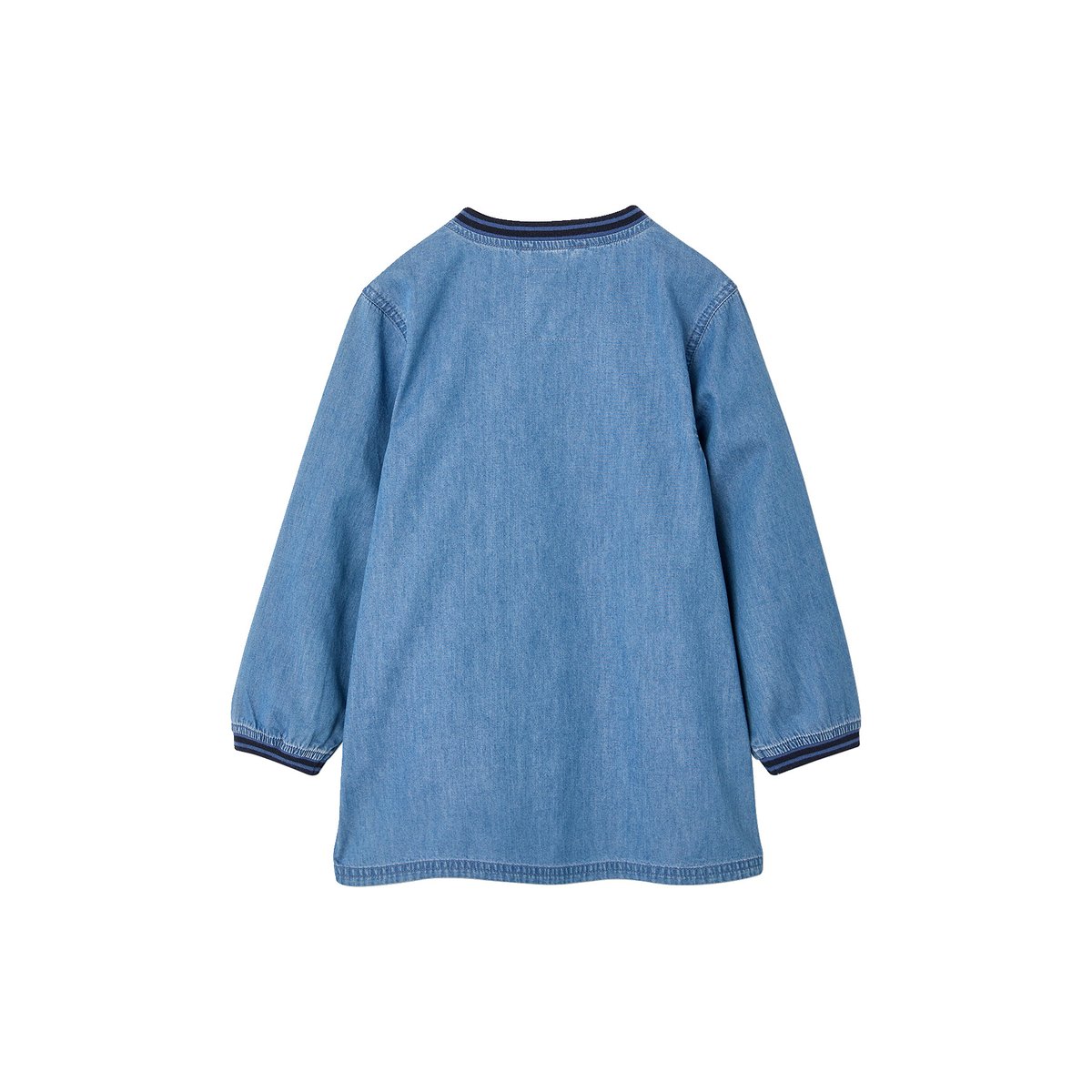 Tablier bleu jean, VERTBAUDET