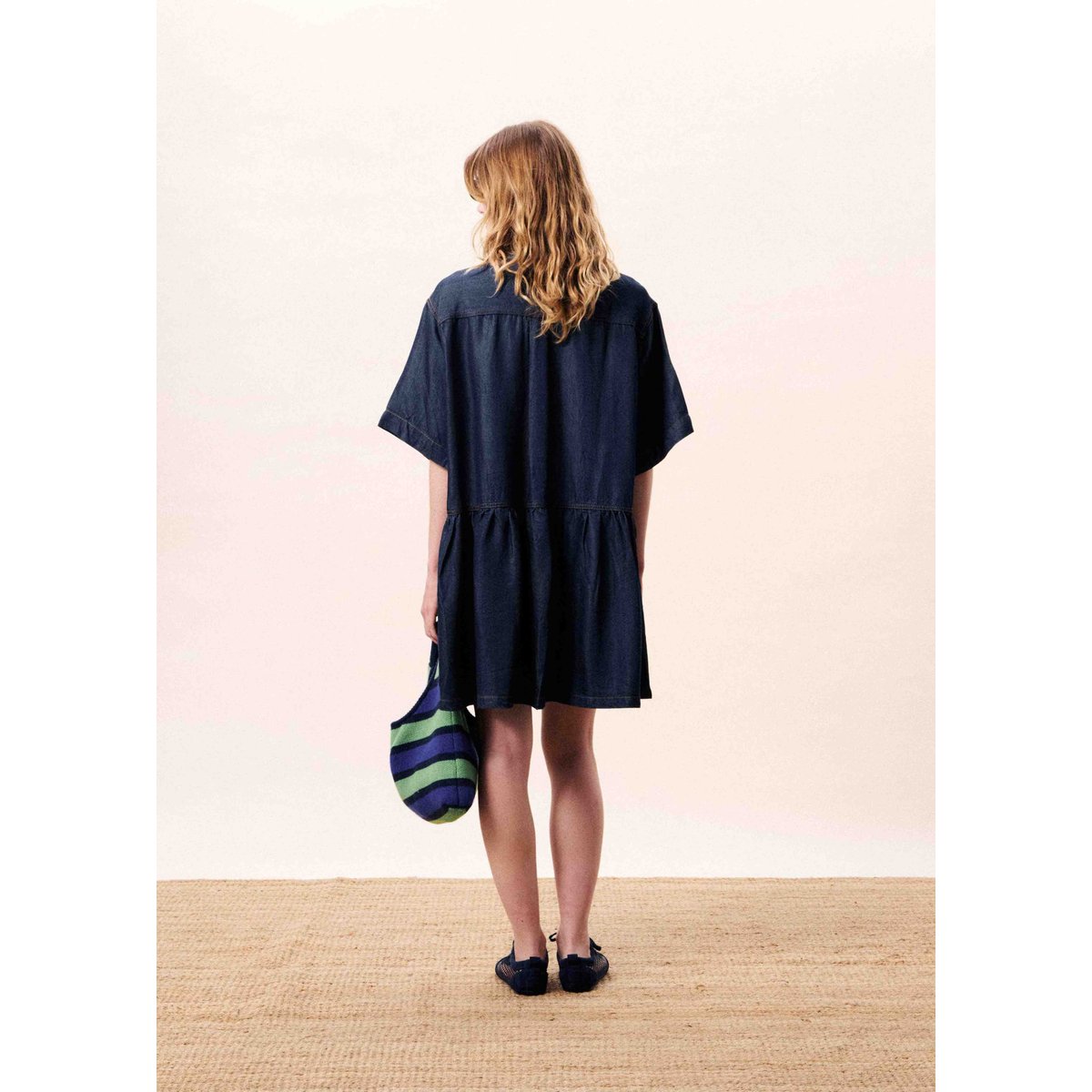 Robe AQUALIA bleu marine, FRNCH