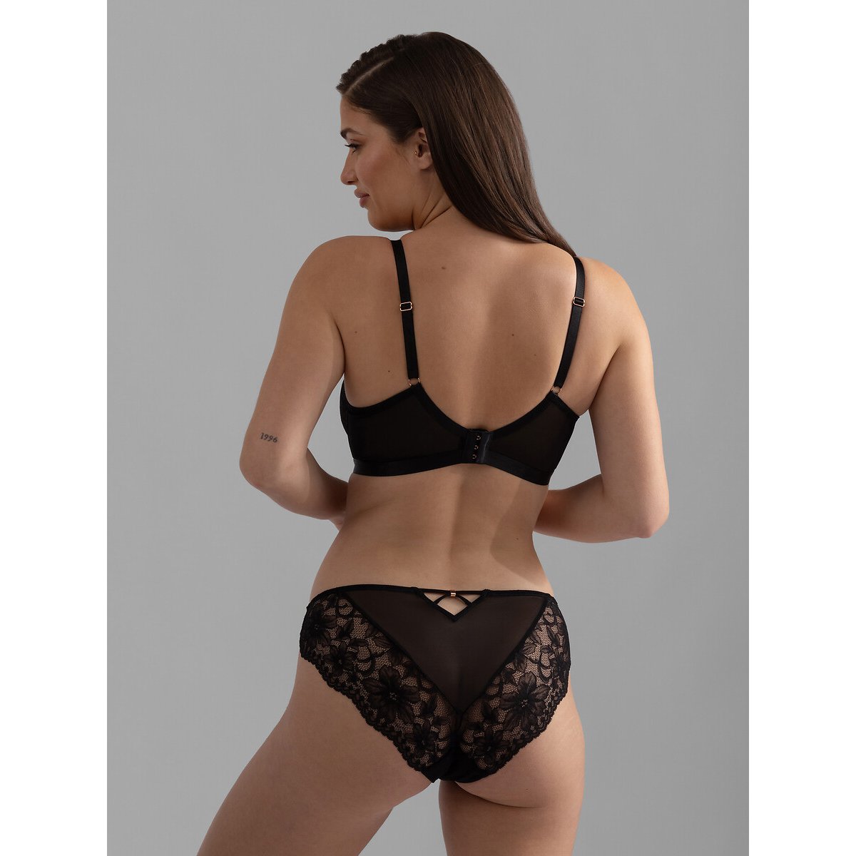 Slip JEMMA noir, DORINA
