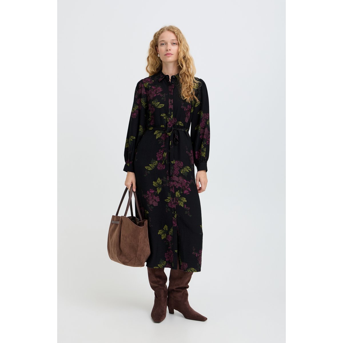 Décontracté marron fudge winter rose, B.YOUNG