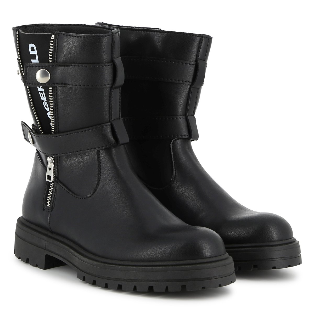 Bottines black, KARL LAGERFELD KIDS
