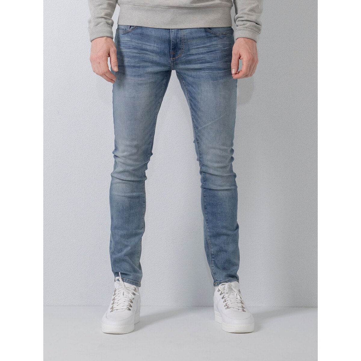 Jean skinny stretch Nash bleu moyen, PETROL INDUSTRIES