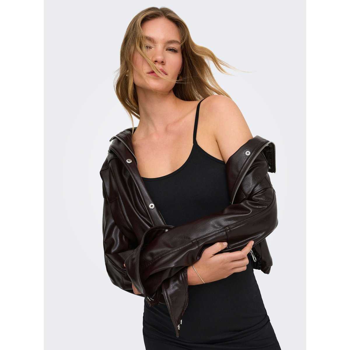 Robe noire - black, ONLY