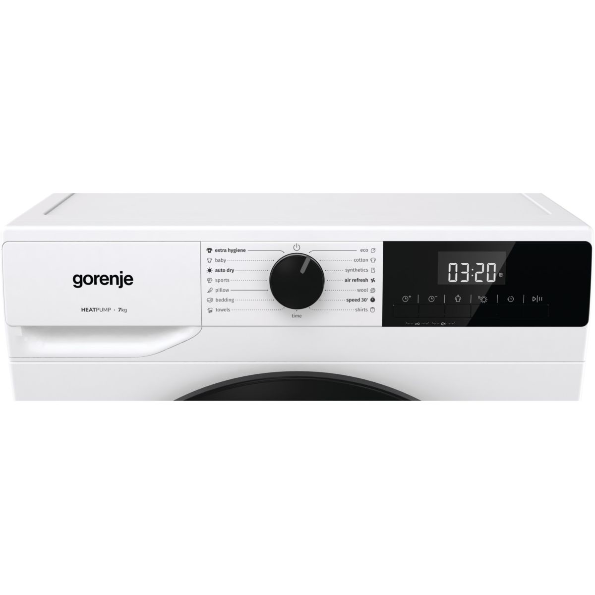 Sèche linge pompe à chaleur D2HNE7E couleur unique, GORENJE